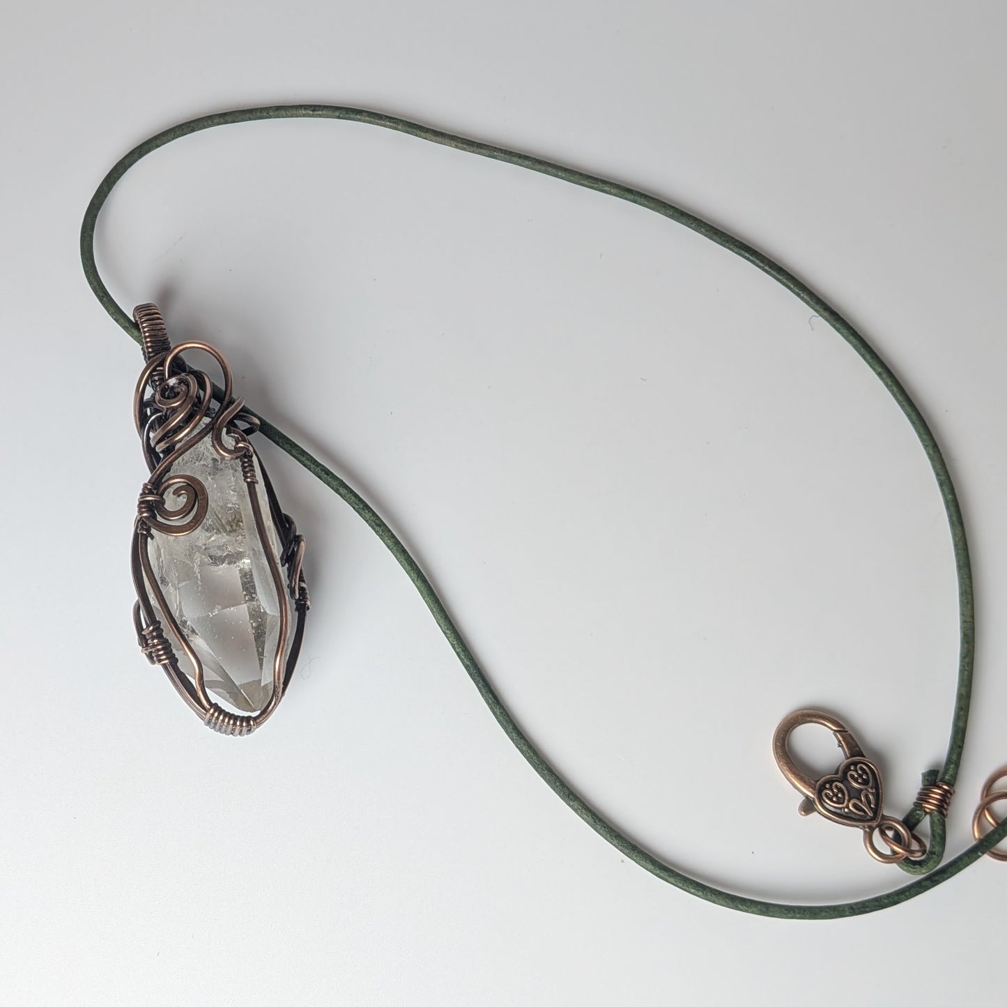 Large Quartz Point Necklace