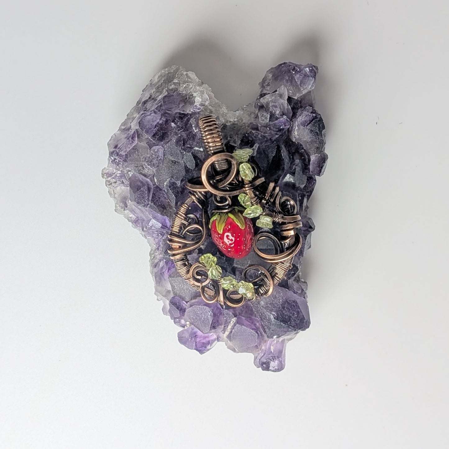 Dangly Strawberry Pendant