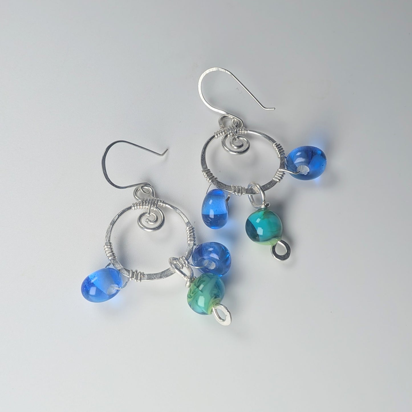 Handmade Lampwork Glass Earrings