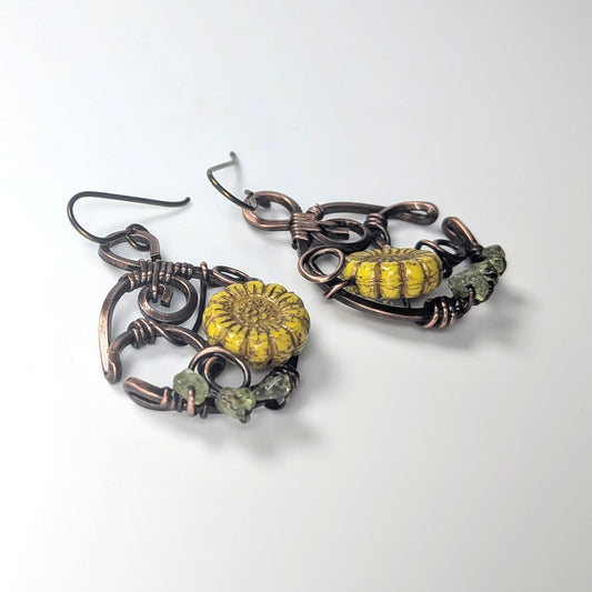 Flower Moon Earrings